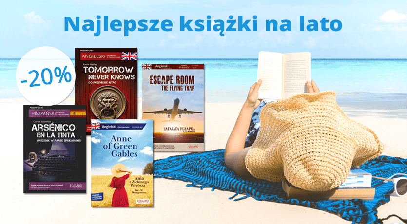 Najlepsze książki na lato | -20% na wszystko